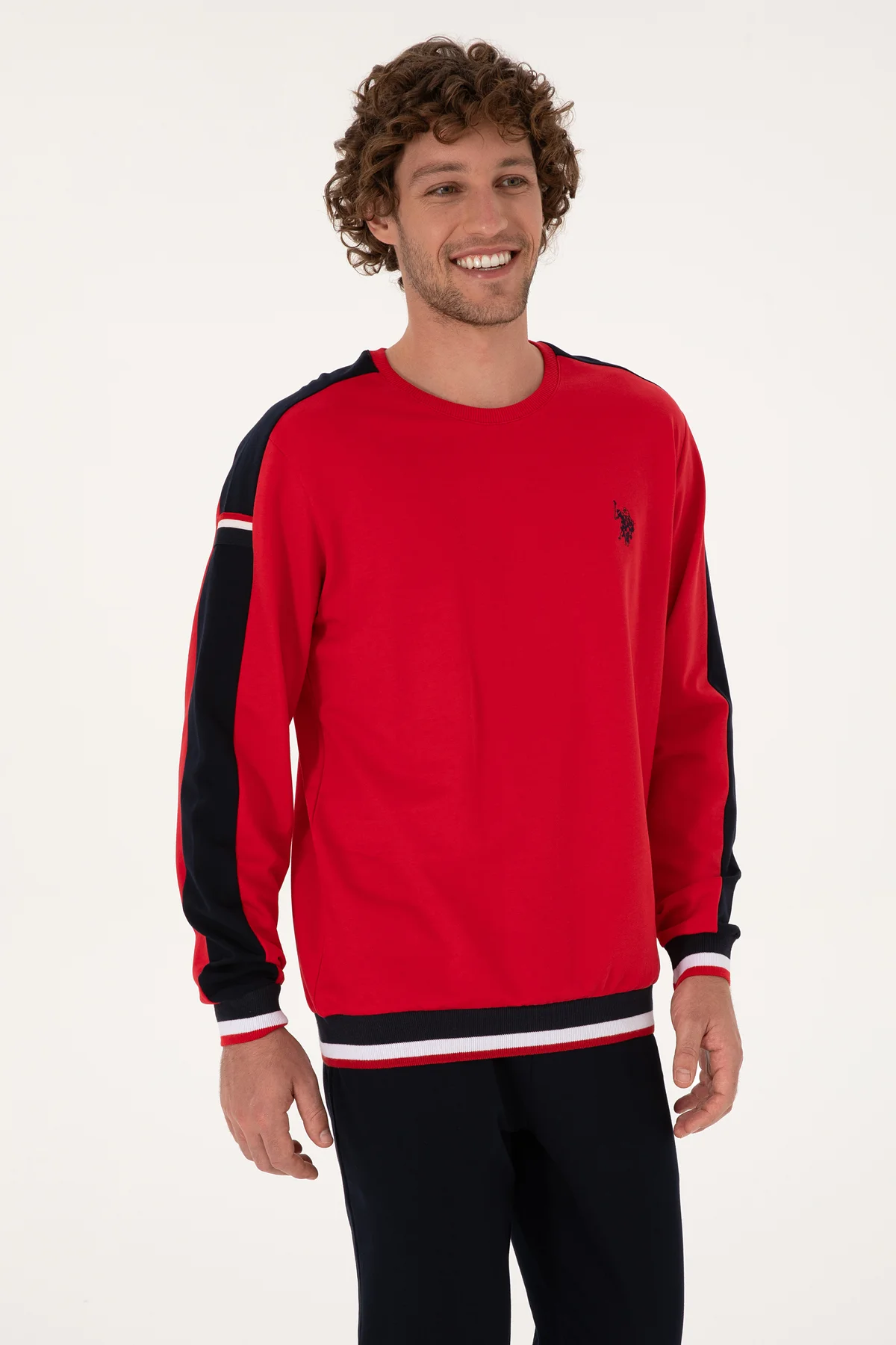 Erkek Kırmızı Pijama Takımı 50318592-VR030