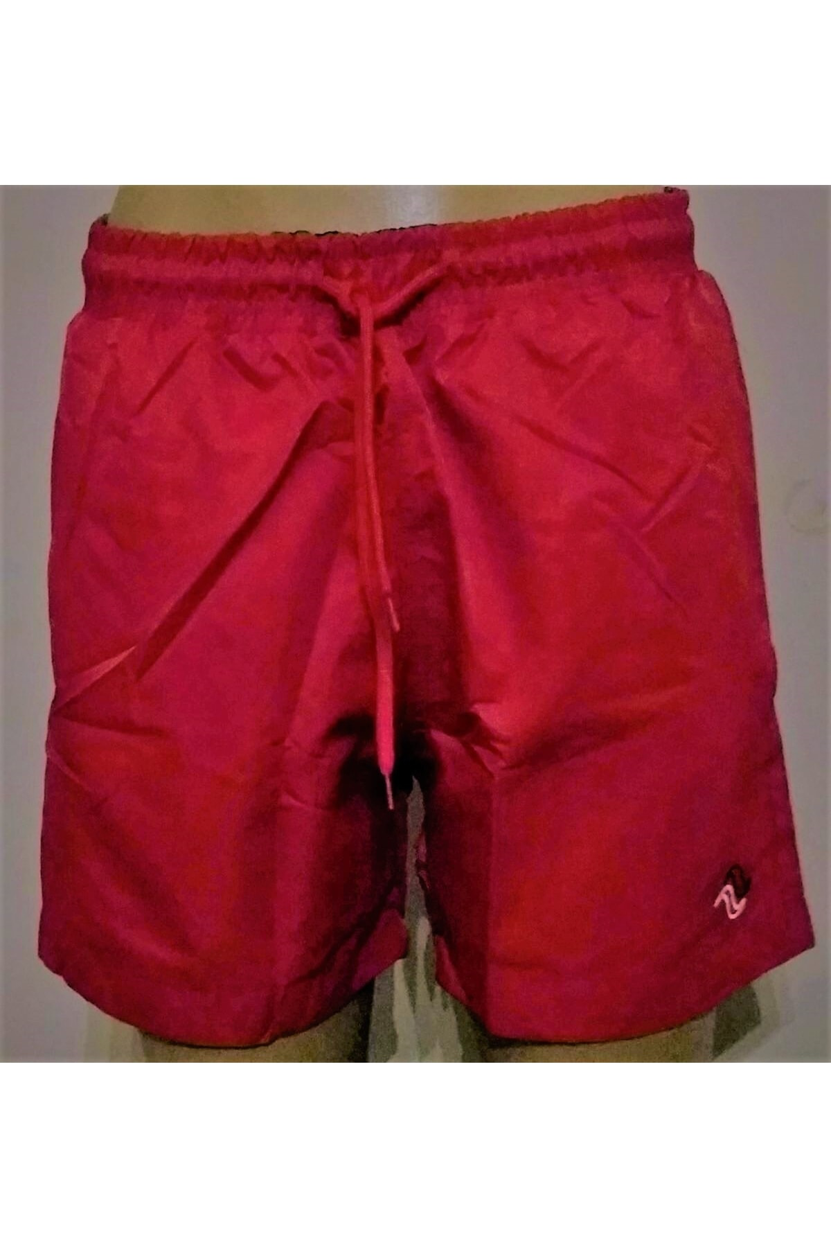 Sunsurf Erkek Kisa Deniz Şortu Kirmizi