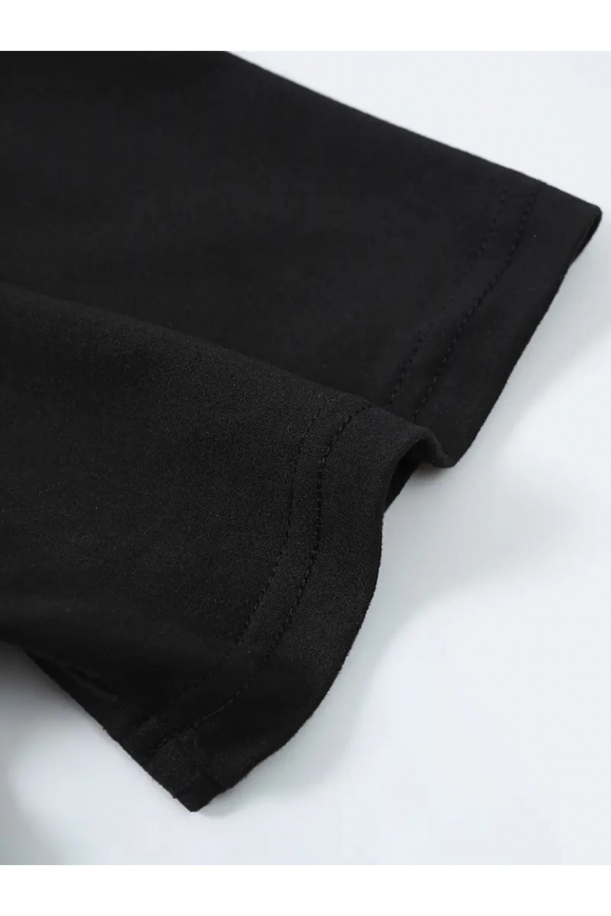 Erkek Kısa Kollu Bisiklet Yaka çok Renkli Viskon Bluz