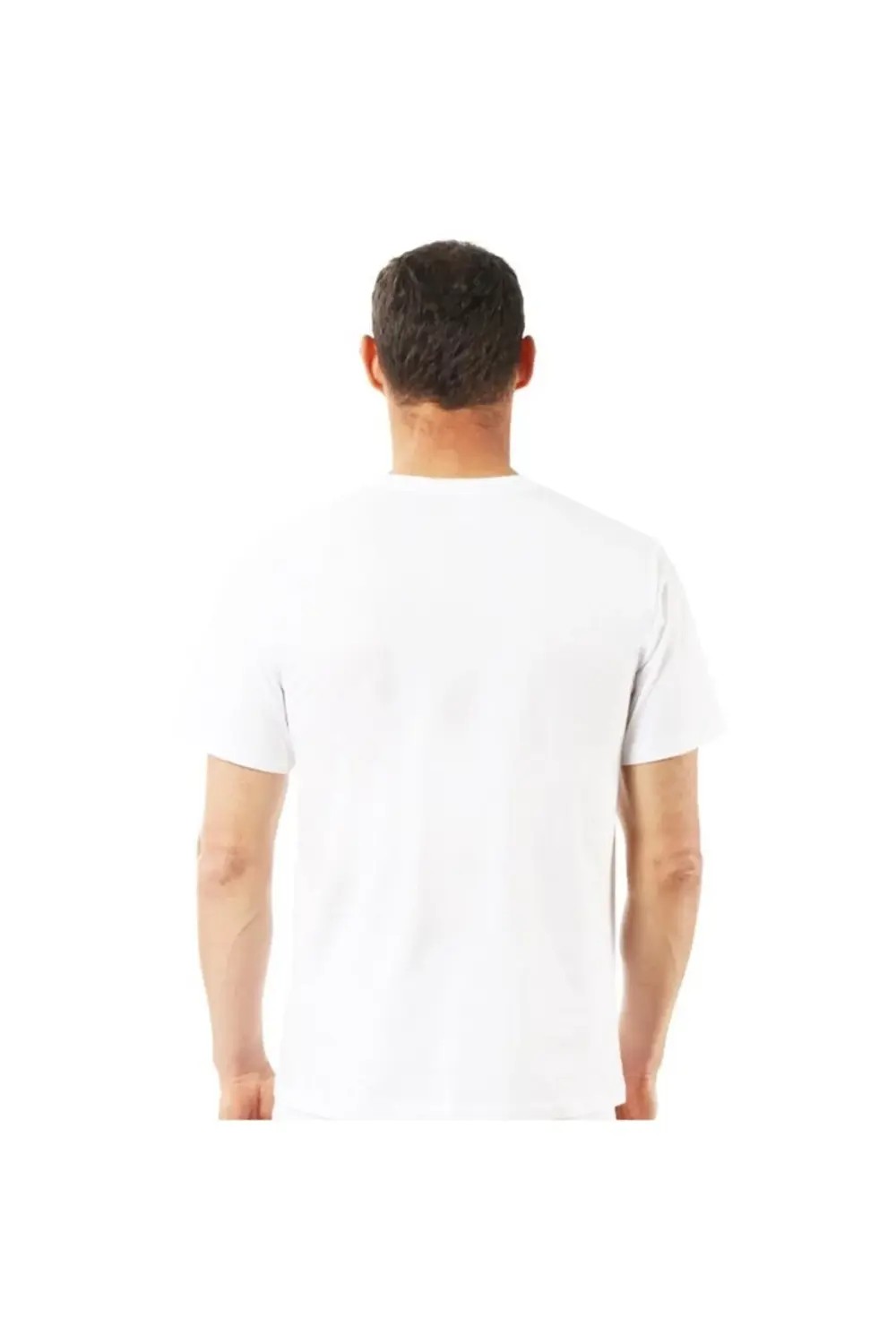 Erkek Kısa Kollu Kapalı Yaka Penye Fanila 6'lı