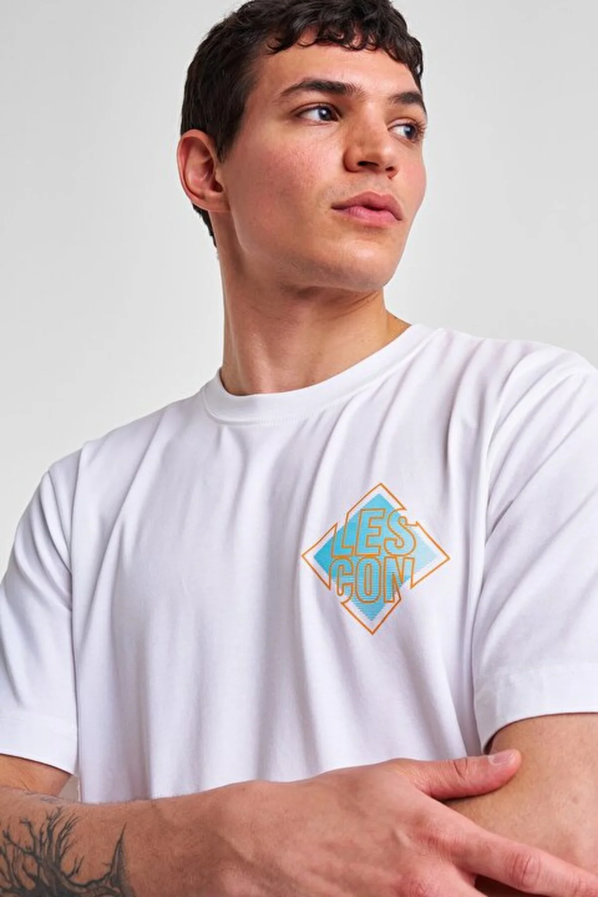 Erkek Kısa Kollu T-Shirt 25Y-1166