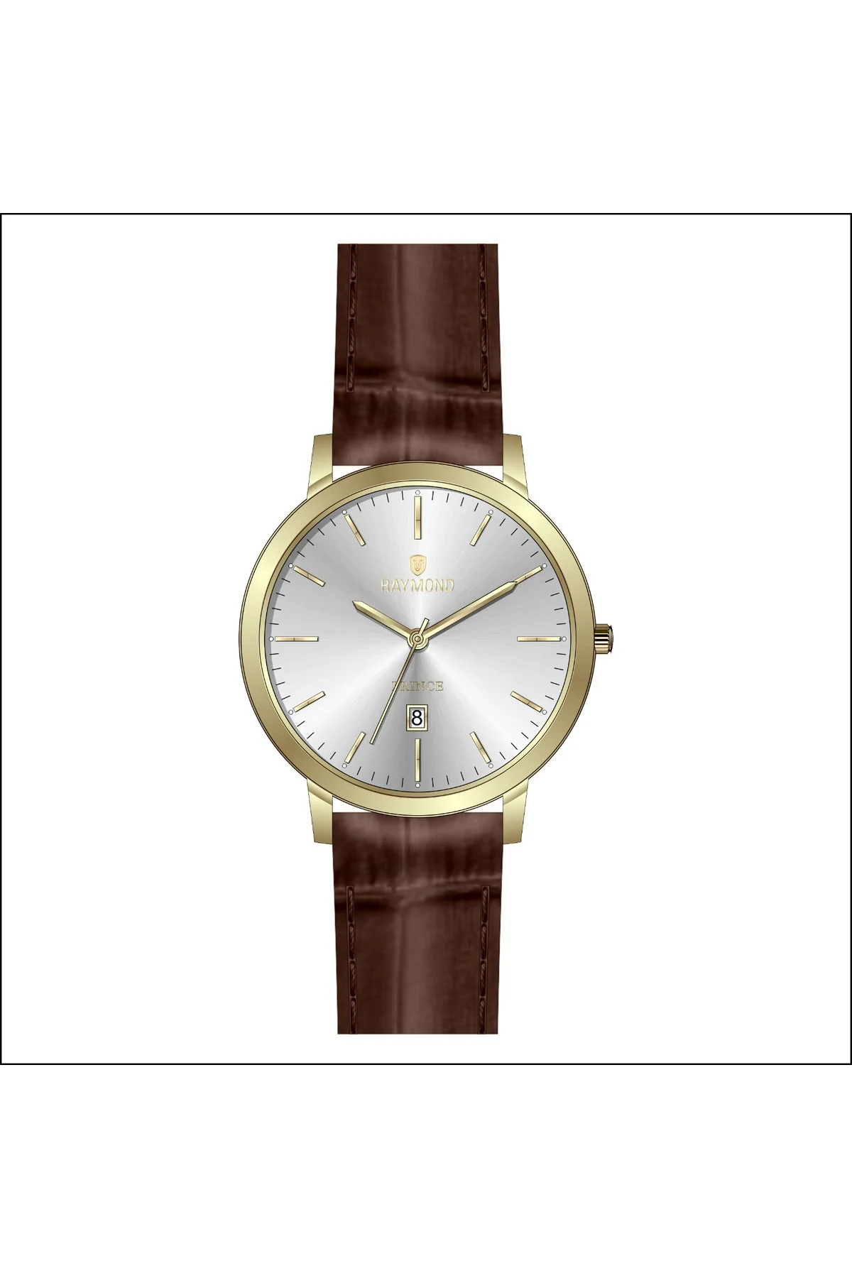 ERKEK KOL SAATİ- QUARTZ KLASİK RYM-4819 - GARANTİLİ - ÖZEL GOLD BRW-W
