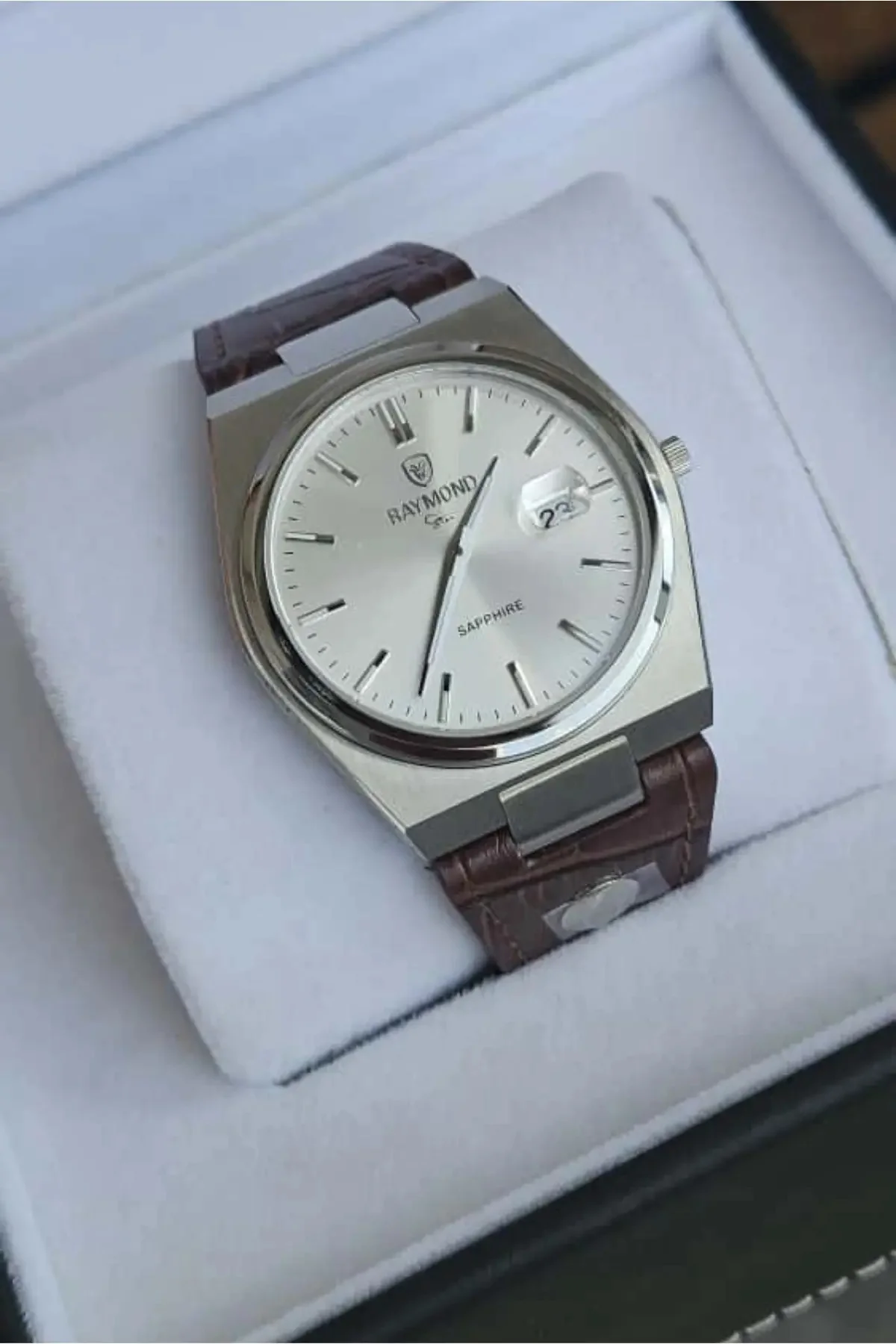 ERKEK KOL SAATİ RYM-633061-SLIM-SS-BRW-W