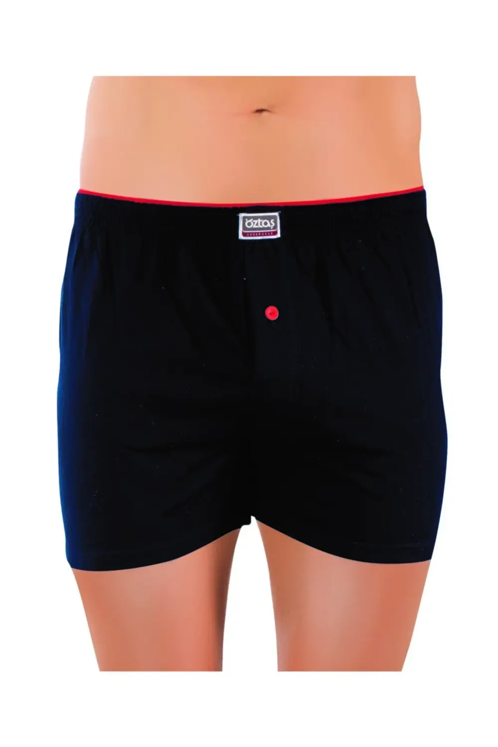 Erkek Lacivert Boxer 3 Lü