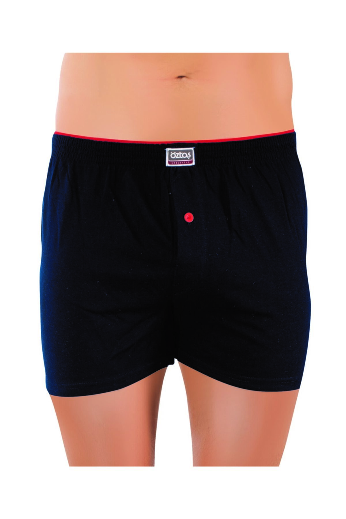 Erkek Lacivert Boxer 3 Lü