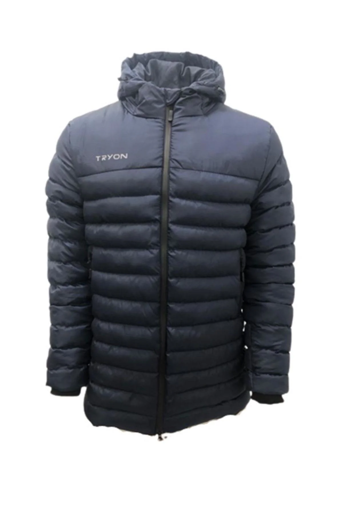 Erkek Lacivert Kapşonlu Uzun Boy Vıctory Kaban Spor Mont Vo101803