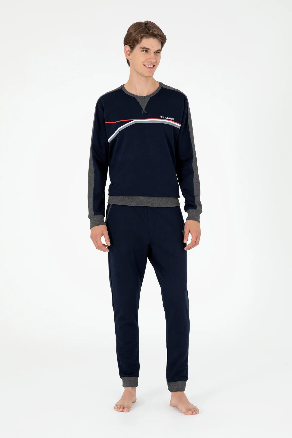 Erkek Lacivert Pijama Takımı 50301590-VR033