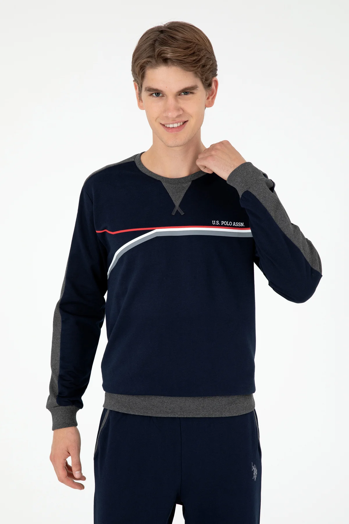 Erkek Lacivert Pijama Takımı 50301590-VR033