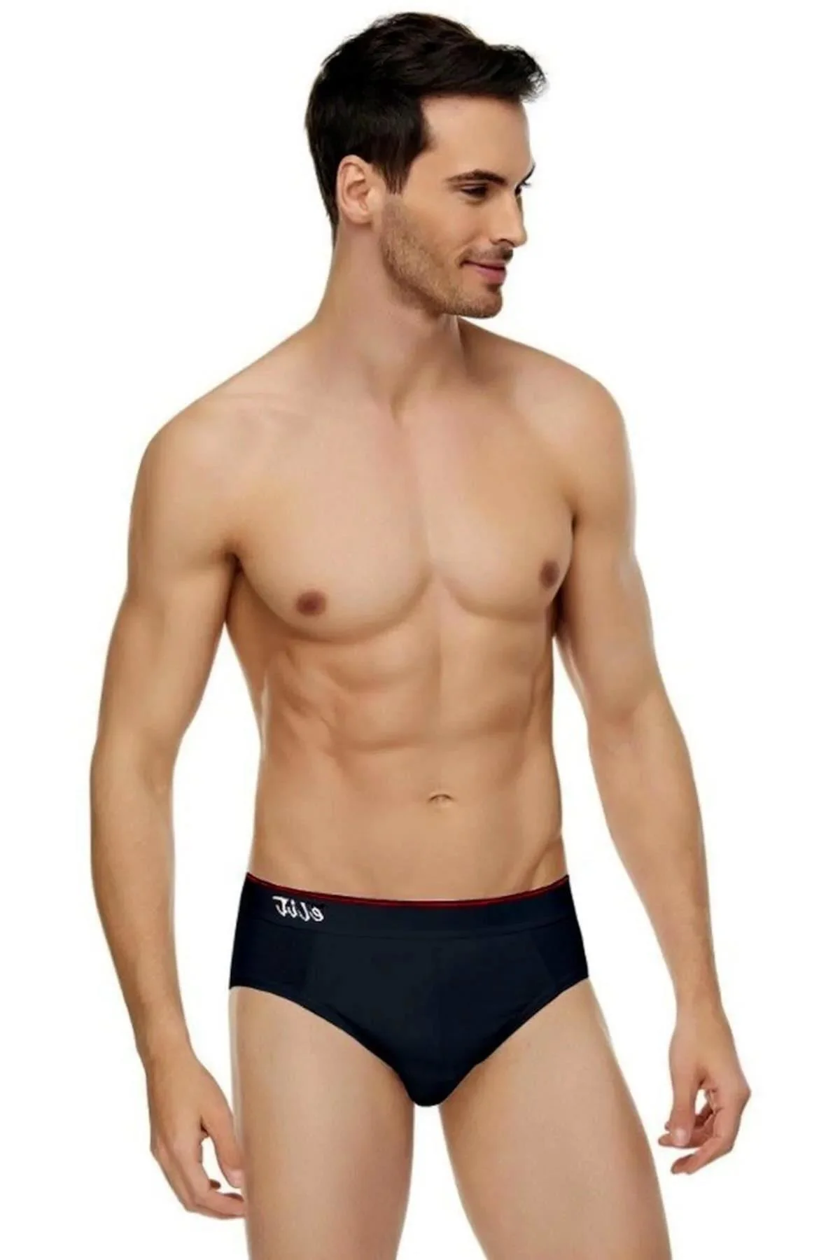 Erkek Likralı İnce Bel Kemerli Slip Külot 1351 - 6 Adet