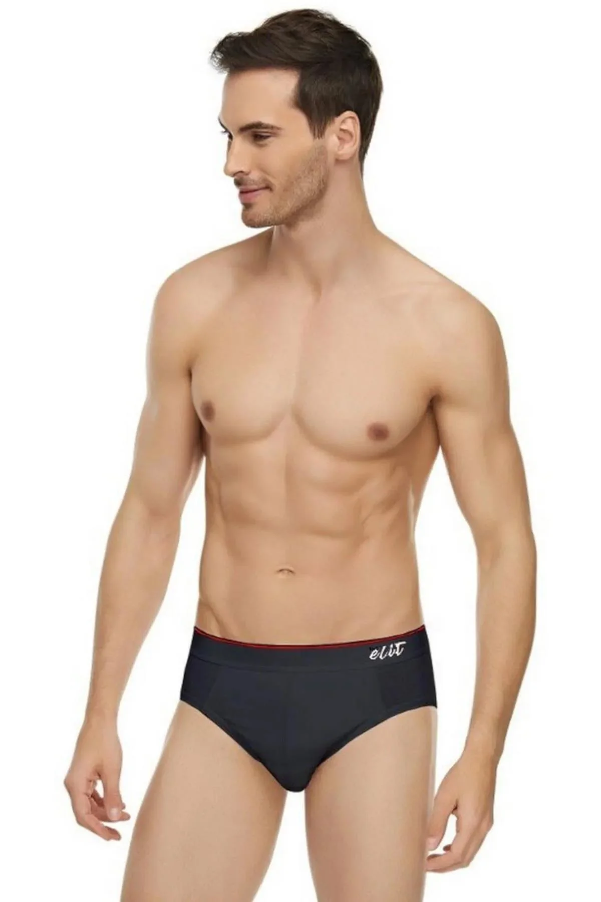 Erkek Likralı İnce Bel Kemerli Slip Külot 1351 - 3 Adet