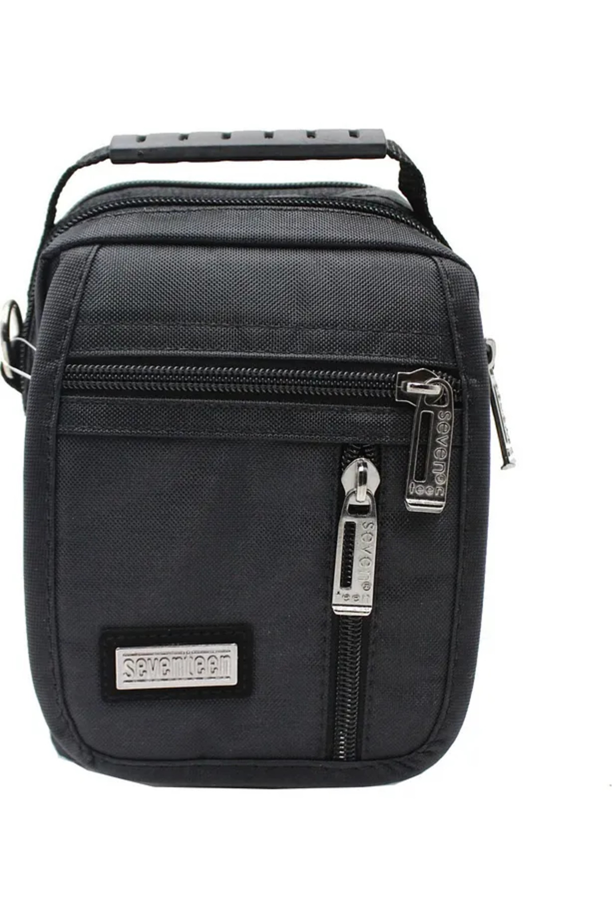 Monalisa Home Erkek Lüks Siyah Renk Küçük Bol Bölmeli El Çantası