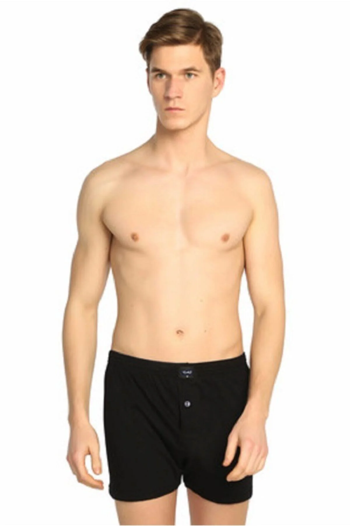 Erkek  Mavi Karışık Renk  Penye Düğmeli Boxer 6'lı Paket Fiyatı, Yorumları ve Özellikleri