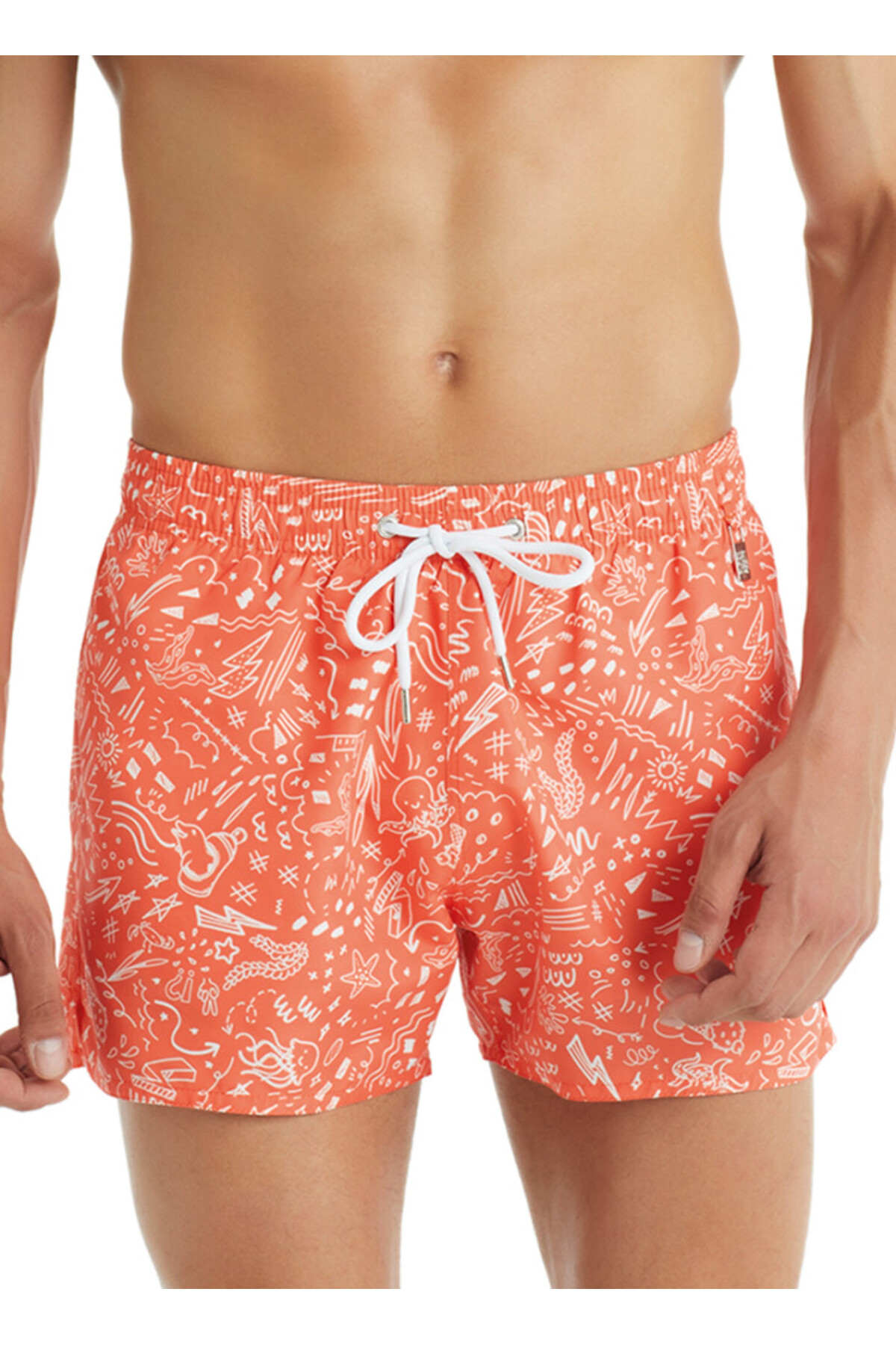 Erkek Mayo 10402 - Desenli