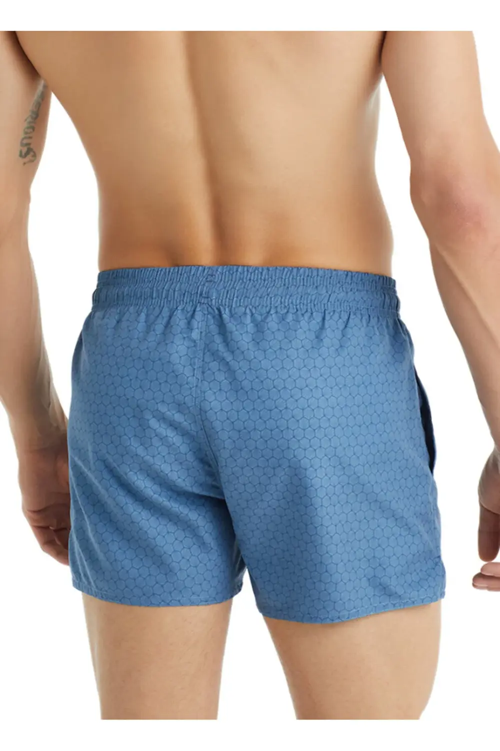 Erkek Mayo 10405 - Mavi Desenli