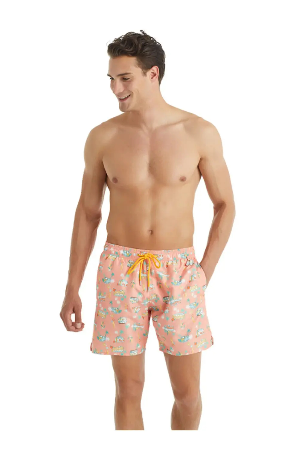 Erkek Mayo 10416 - Desenli