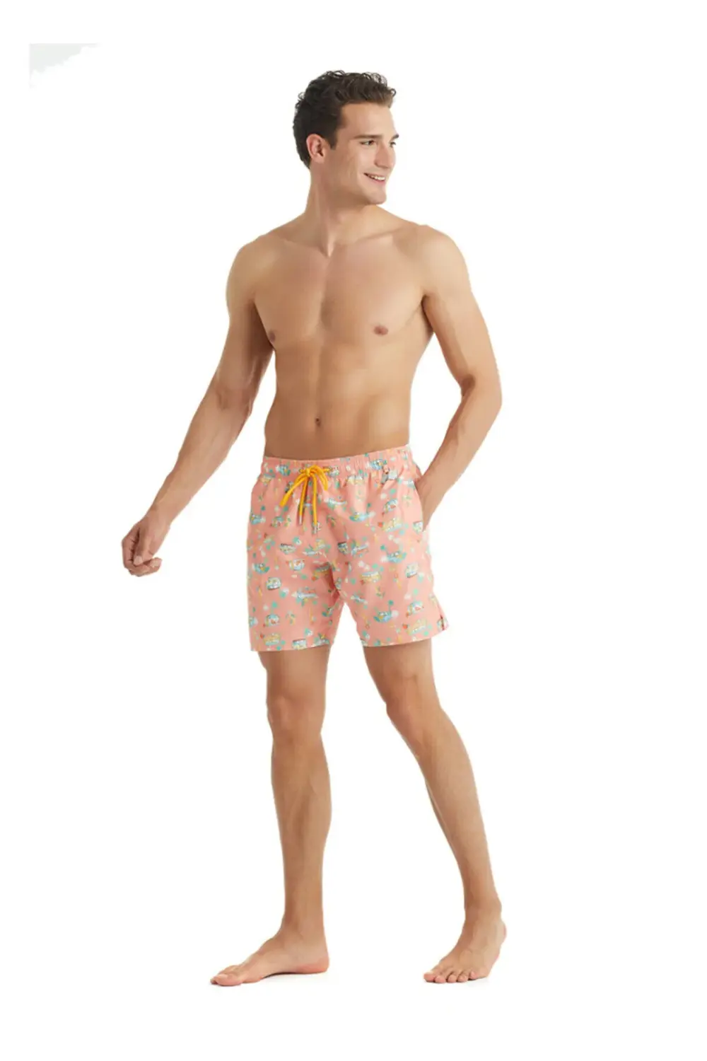 Erkek Mayo 10416 - Desenli