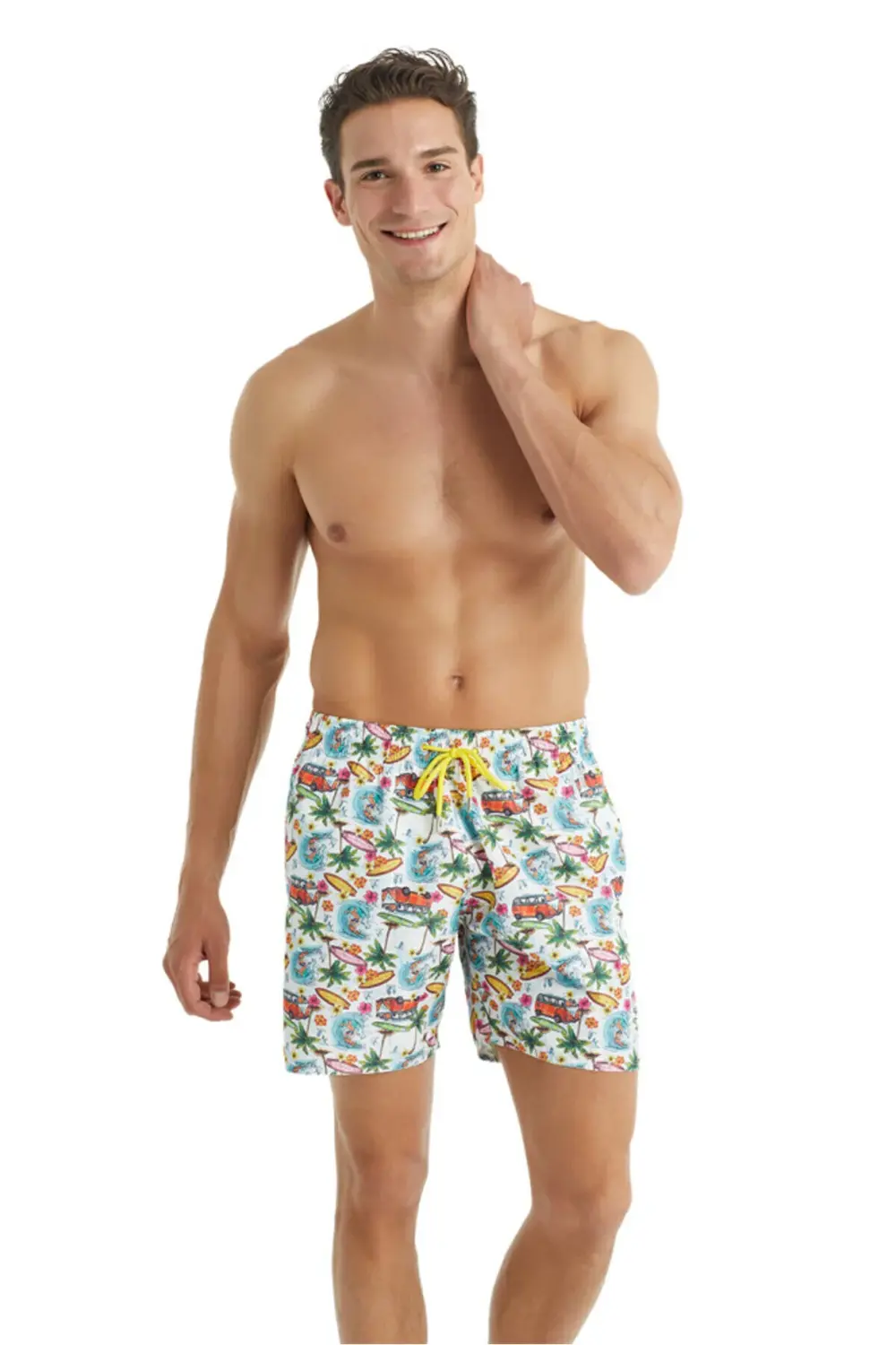 Erkek Mayo 10417 - Desenli