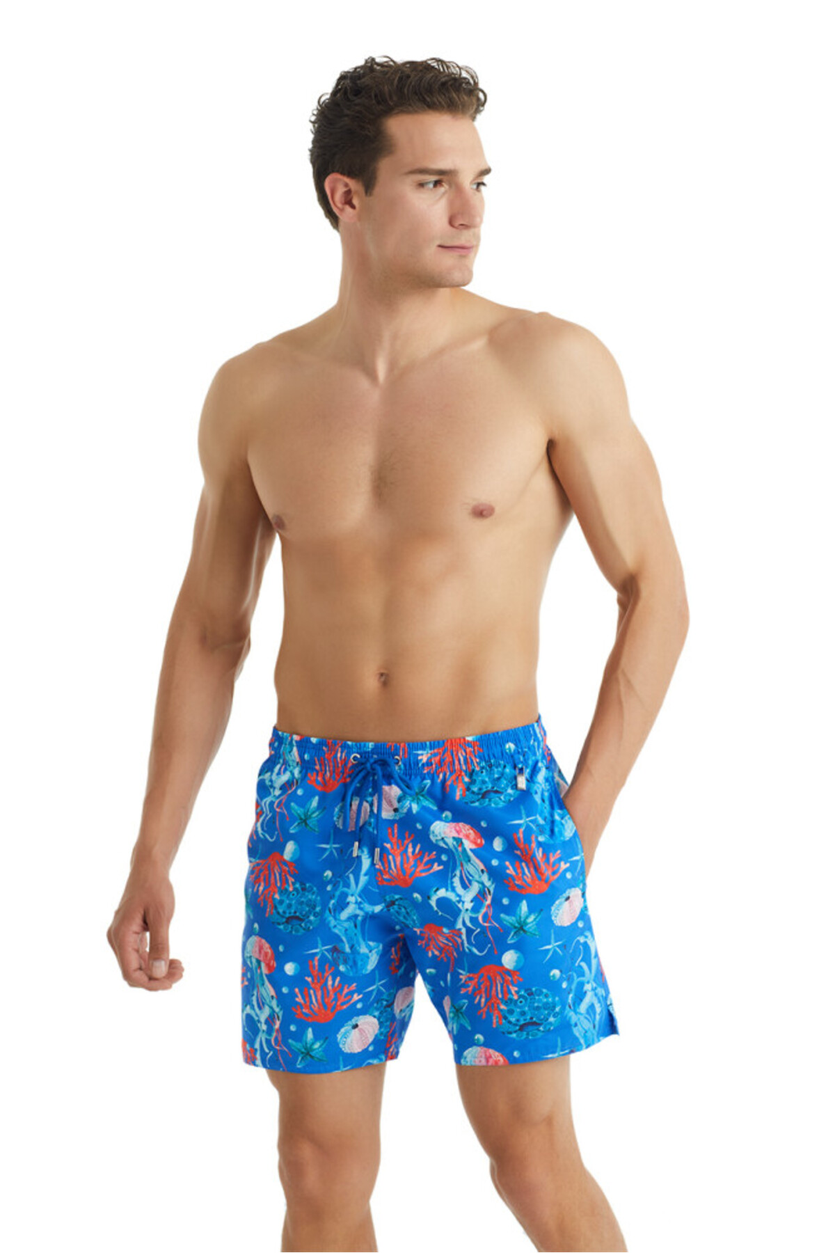 Erkek Mayo 10423 - Desenli