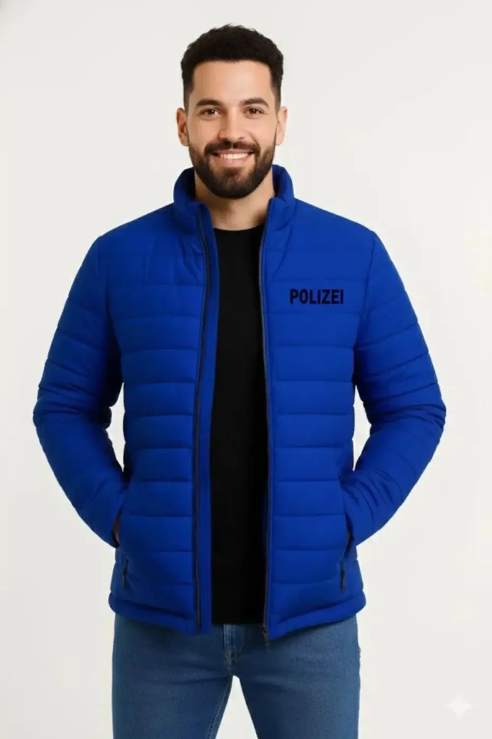 Erkek Mikro Su İtici Kapitone Baskılı Astarlı Fermuarlı Bomber Mo