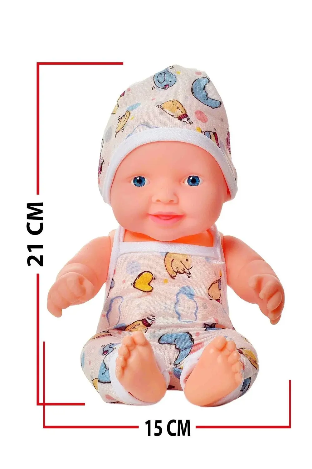 Erkek Modelli 8-10 Farklı Ses Konuşan Et Bebek