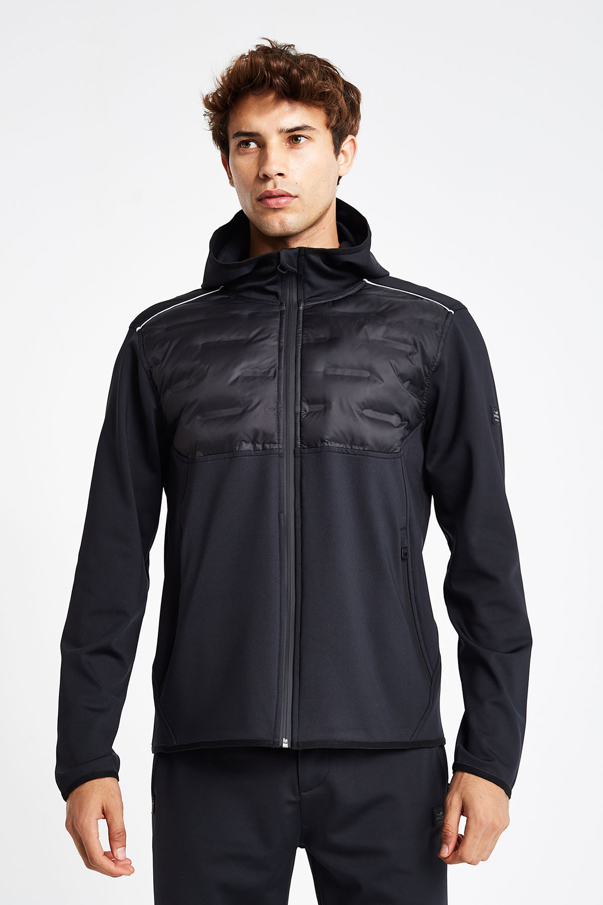 Lescon Erkek Outdoor Kapüşonlu Fermuarlı Üst 24K-1075