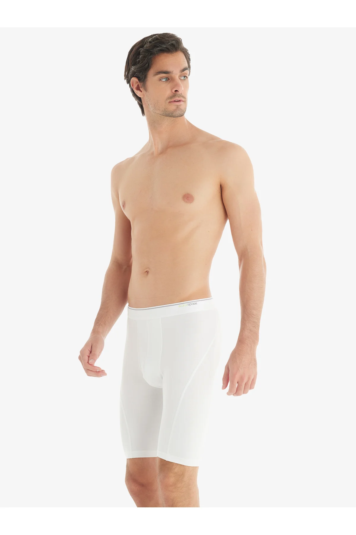 Erkek Pamuk Elastan Boxer Tender Cotton 9230 - Beyaz