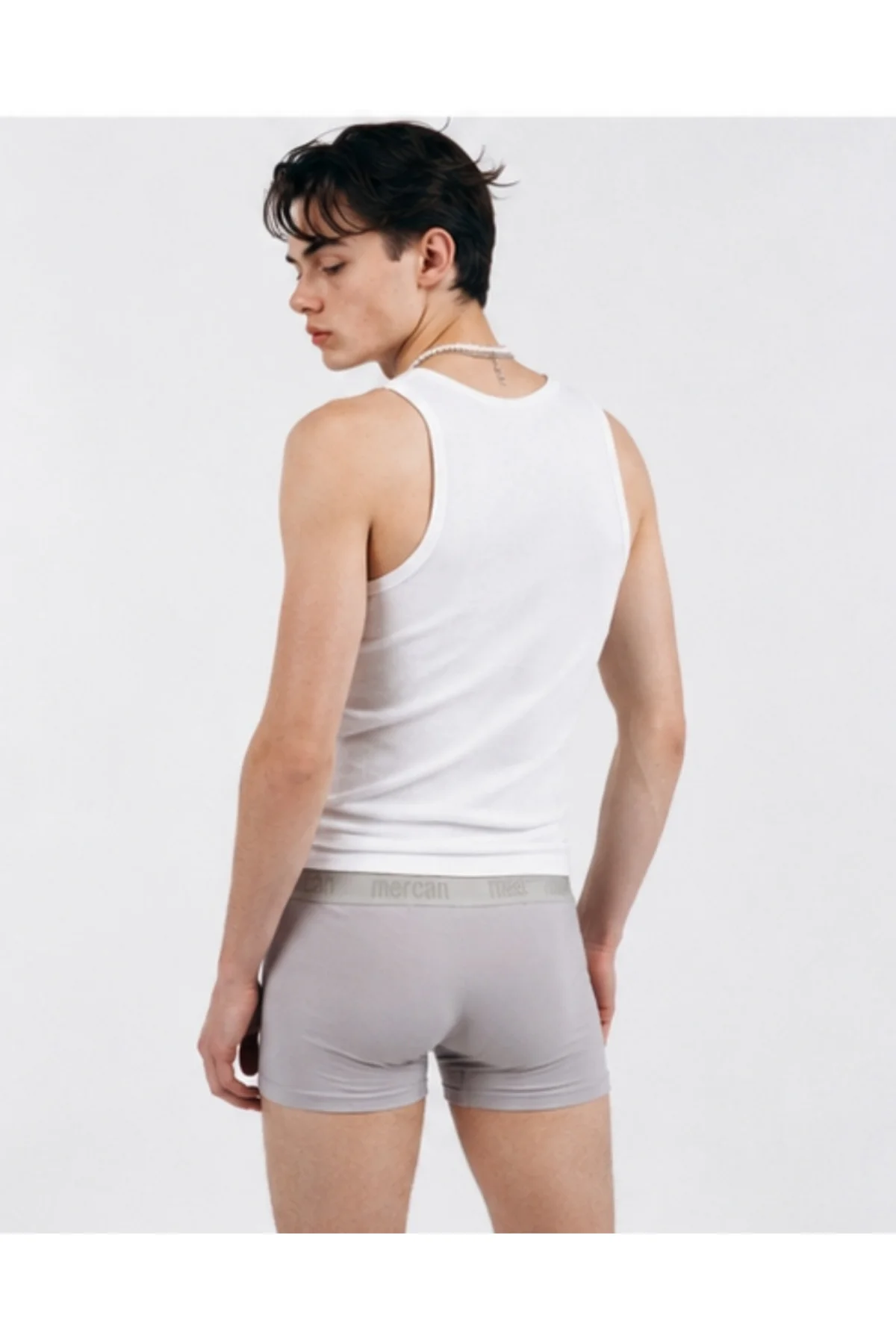 Erkek Pamuklu Penye Boxer 3'lü SPORTİF Set MAVİ-BEYAZ-GRİ Fiyatı, Yorumları ve Özellikleri