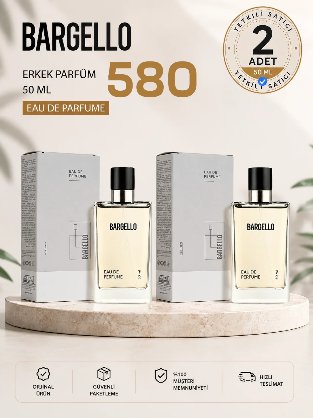 ERKEK PARFÜM 580 FRESH 50 ML EDP 198658695213 2x