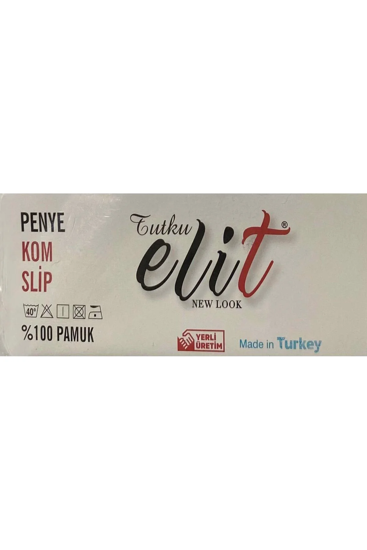 Erkek Penye Slip Külot 1071 - 3 Adet