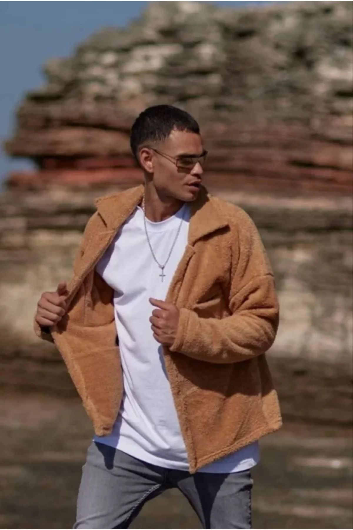 Tommy Hilfiger Erkek Polar Düğmeli Hirka - Sari