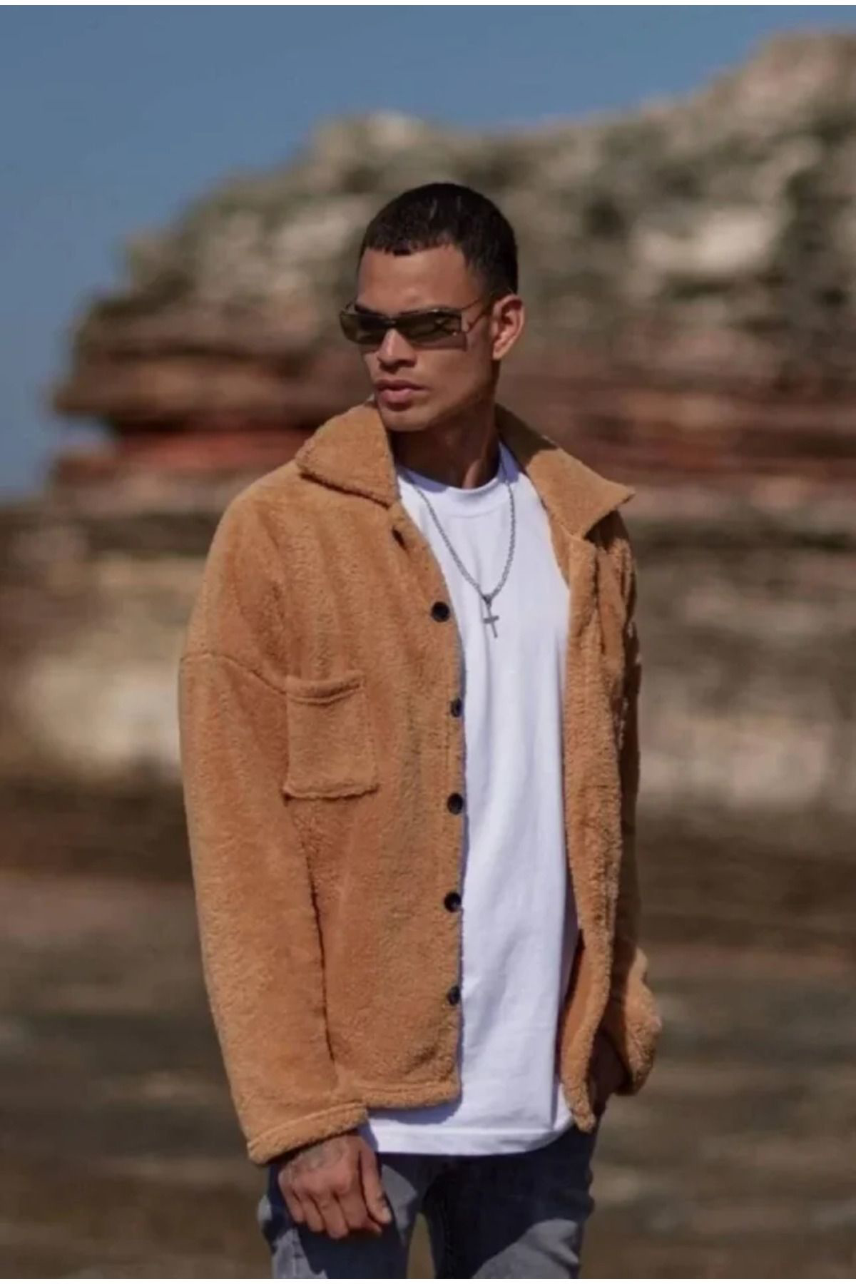 Tommy Hilfiger Erkek Polar Düğmeli Hirka - Sari