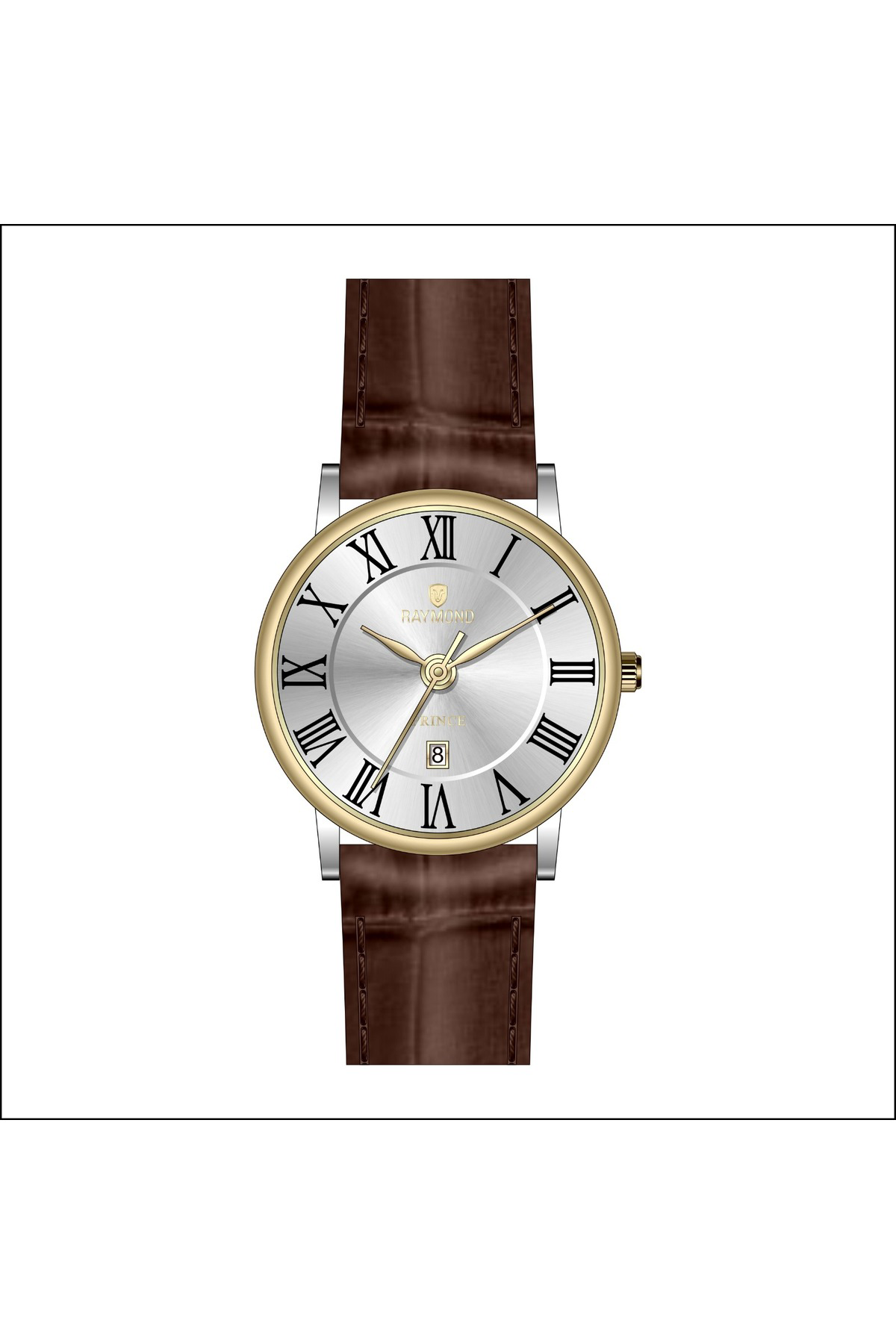 ERKEK ROMA RAKAMLI KLASİK RETRO SAAT - RYM-631820 IPG-W