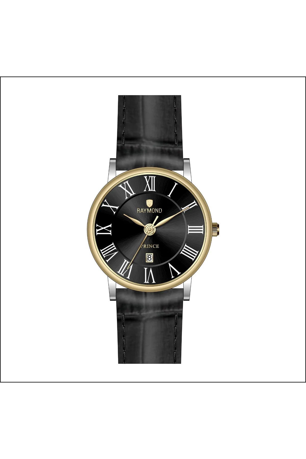 ERKEK ROMA RAKAMLI KLASİK RETRO SAAT - RYM-631820 IPG-BK
