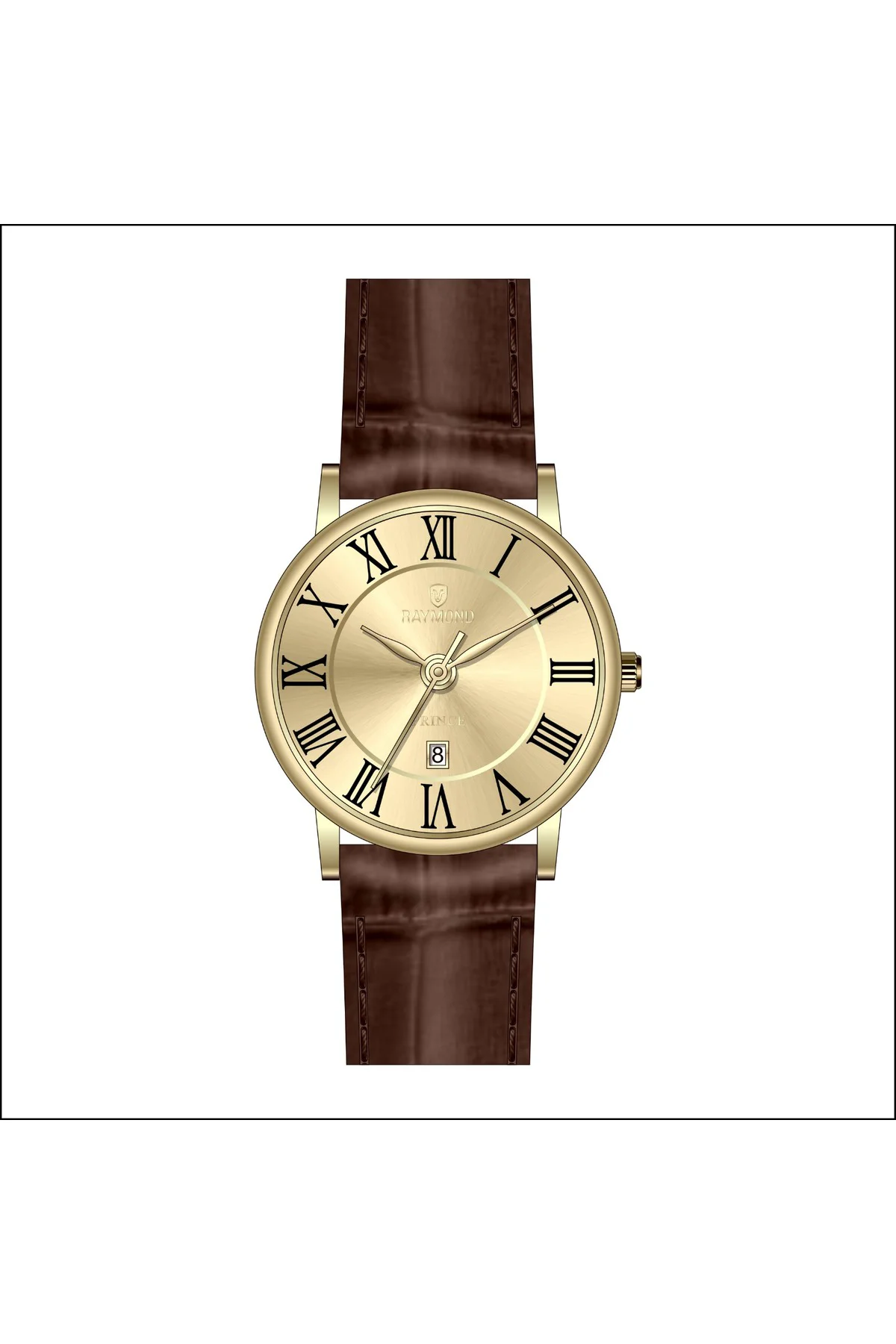 ERKEK ROMA RAKAMLI KLASİK RETRO SAAT - RYM-631820 GOLD ERKEK ROMA RAKAMLI KLASİK RETRO SAAT - RYM-631820 GOLD