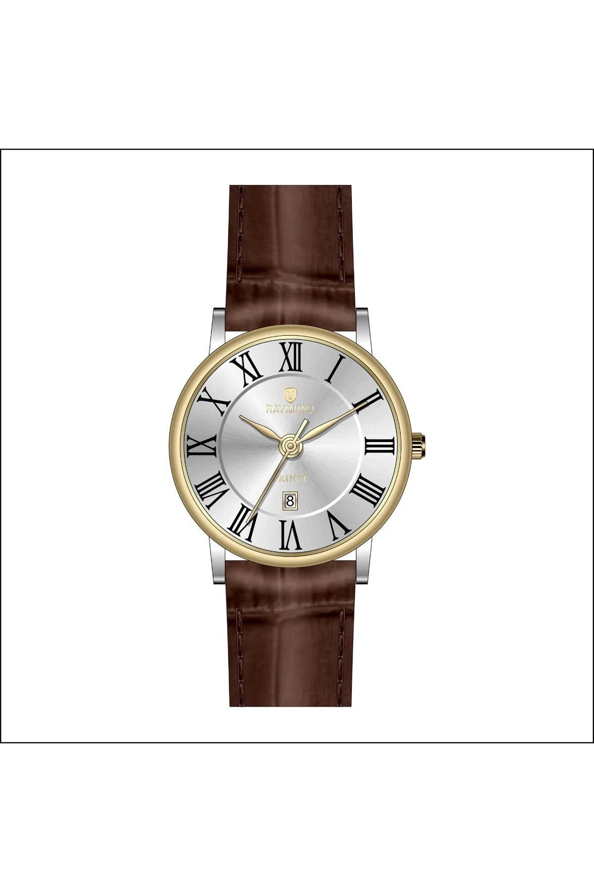 ERKEK ROMA RAKAMLI KLASİK RETRO SAAT - RYM-631820 IPG-W