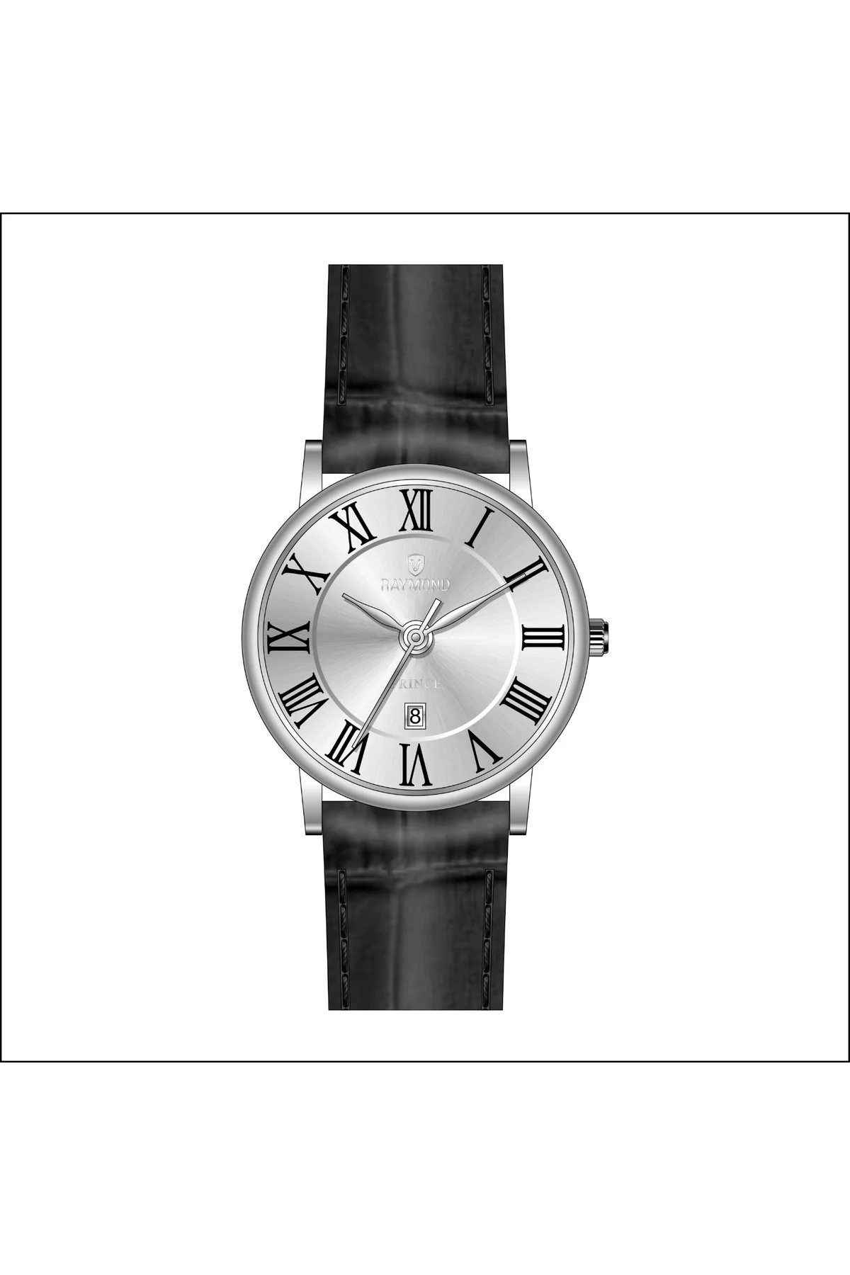 ERKEK ROMA RAKAMLI KLASİK RETRO SAAT - RYM-631820 SS-BK-W ERKEK ROMA RAKAMLI KLASİK RETRO SAAT - RYM-631820 SS-BK-W