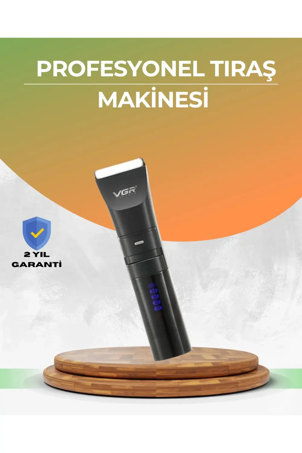 Erkek Saç ve Sakal Kesme Makinesi – Su Geçirmez Sessiz Motorlu