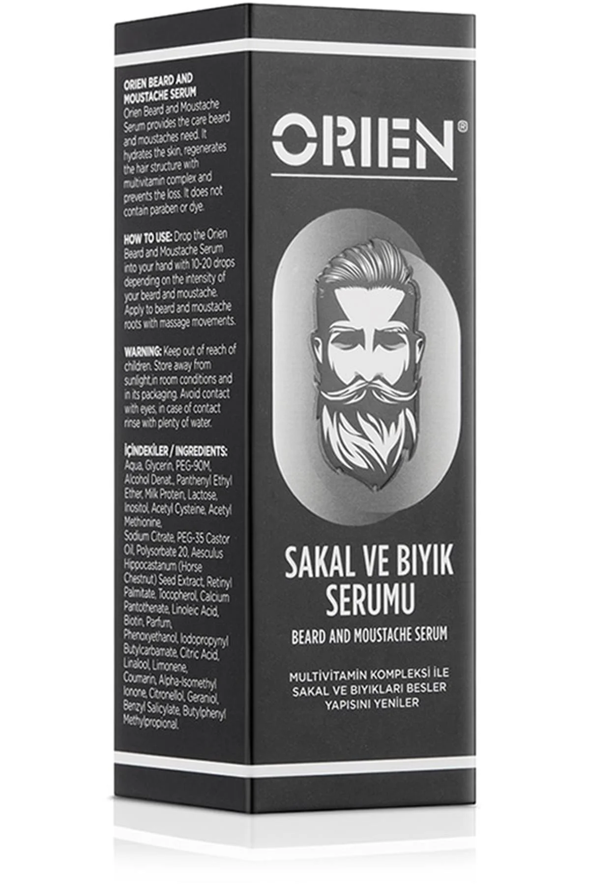 Erkek Sakal Ve Bıyık Dökülme Karşıtı Ve Güçlendirici Serumu 50 ml