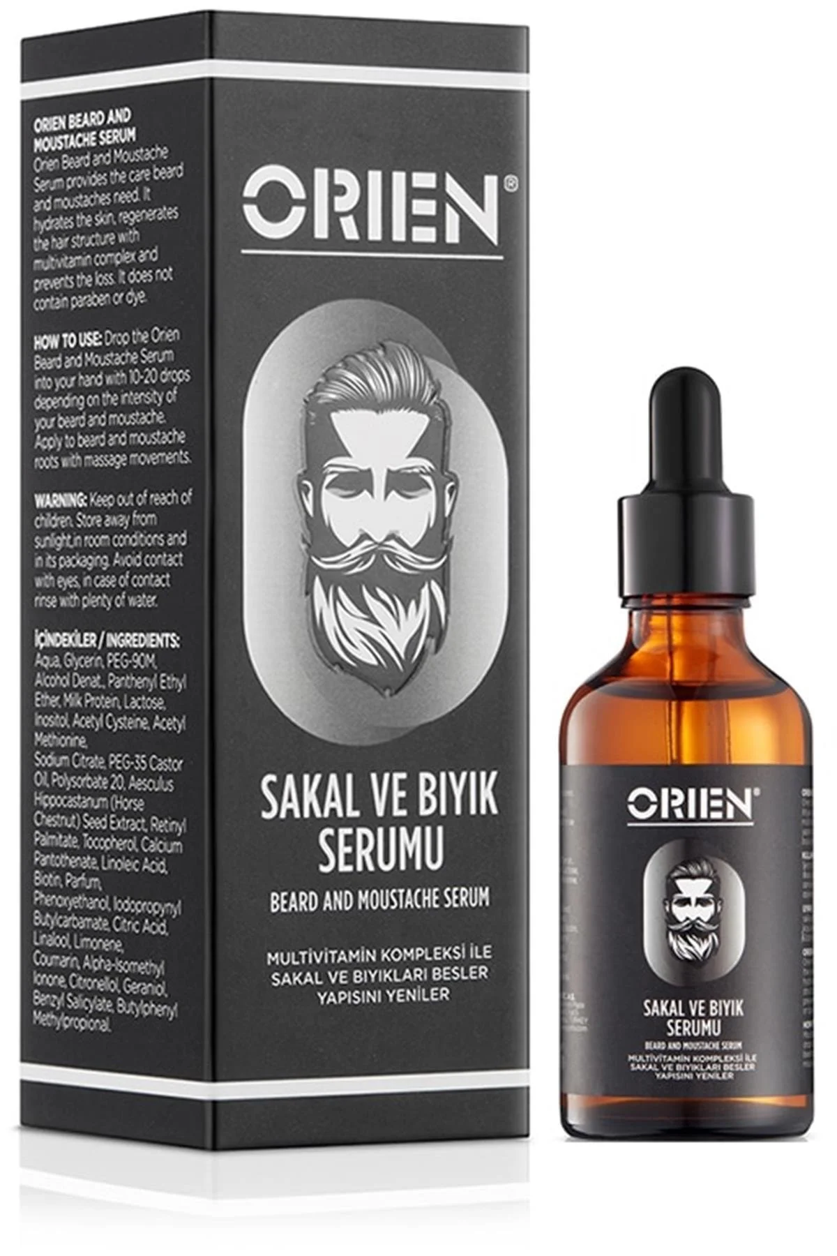 Erkek Sakal Ve Bıyık Dökülme Karşıtı Ve Güçlendirici Serumu 50 ml