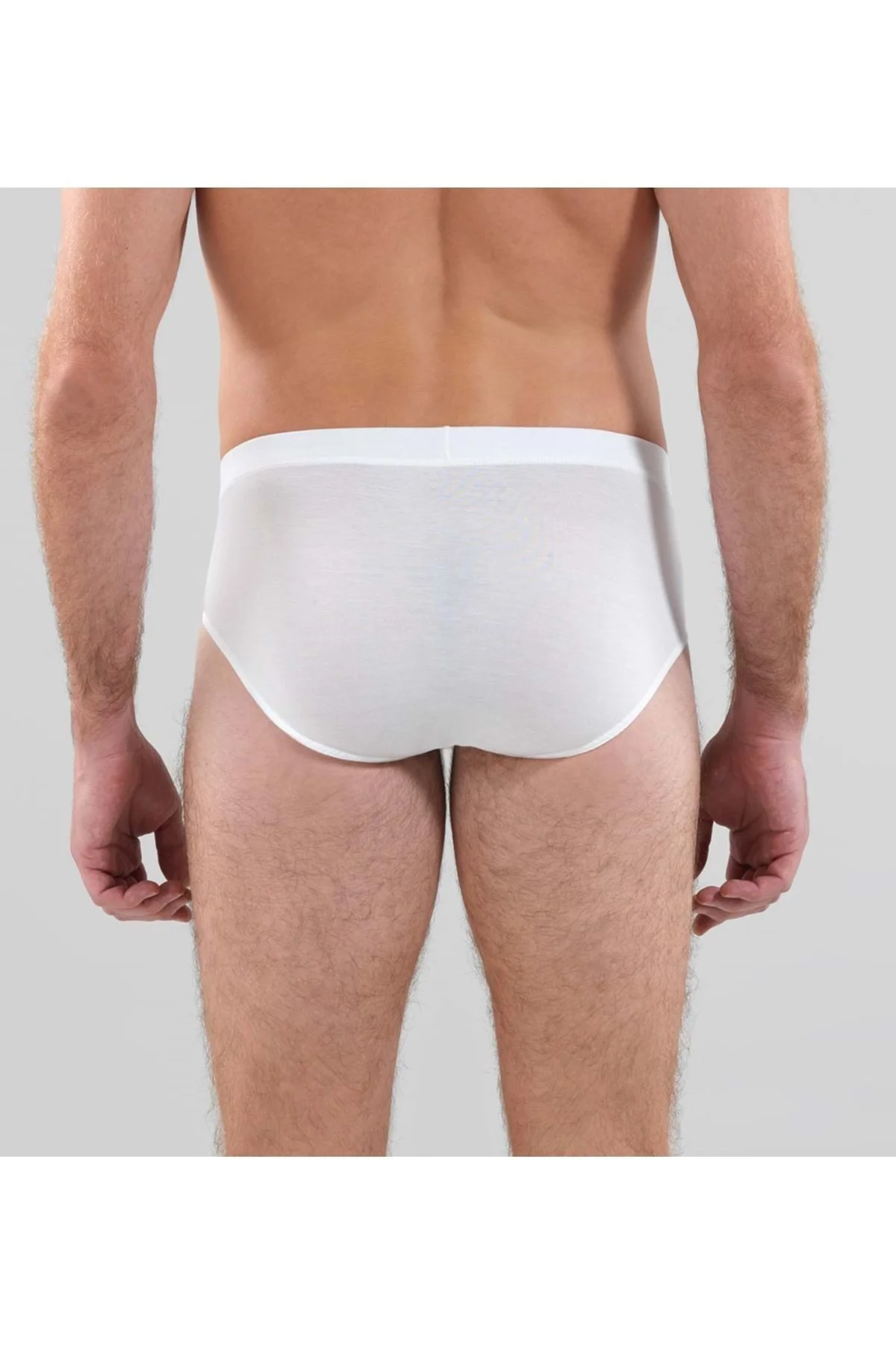 Erkek Silver Kısa Beyaz Slip   M 9311