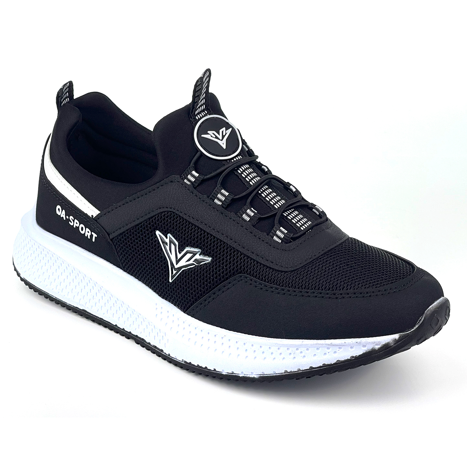 Kajila Erkek Siyah Beyaz Bağcıksız Esnek Çok Hafif Günlük Sneaker Spor A Kajila Erkek Siyah Beyaz Bağcıksız Esnek Çok Hafif Günlük Sneaker Spor A