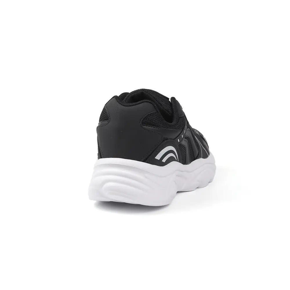 Erkek Siyah Beyaz Günlük Spor Ayakkabı Rahat Yürüyüş Koşu Sneaker