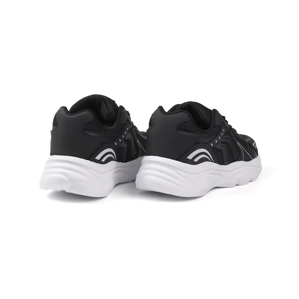 Erkek Siyah Beyaz Günlük Spor Ayakkabı Rahat Yürüyüş Koşu Sneaker