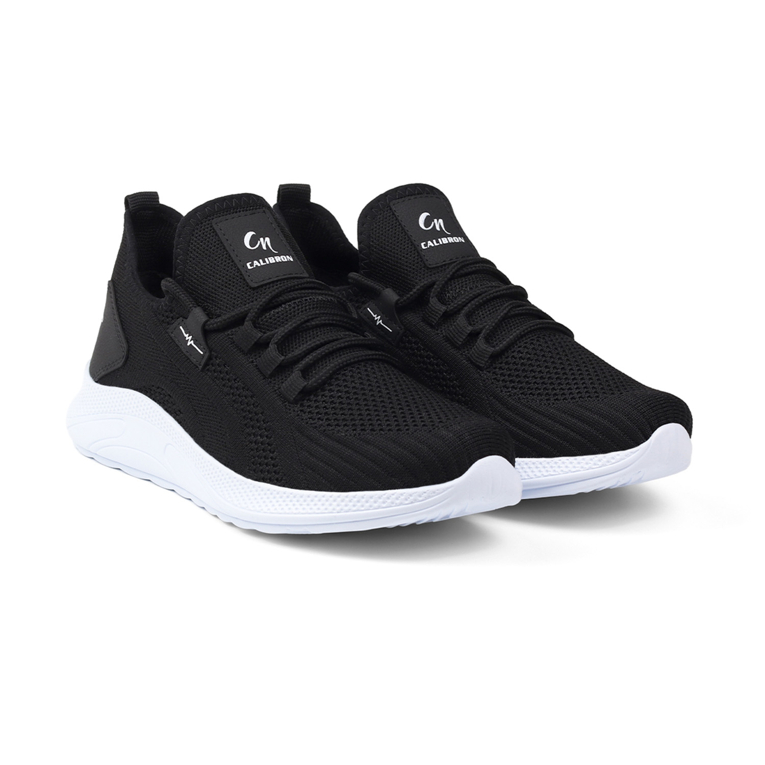 Kajila Erkek Siyah Beyaz Sneaker Spor Ayakkabı Rahat Hafif Günlük