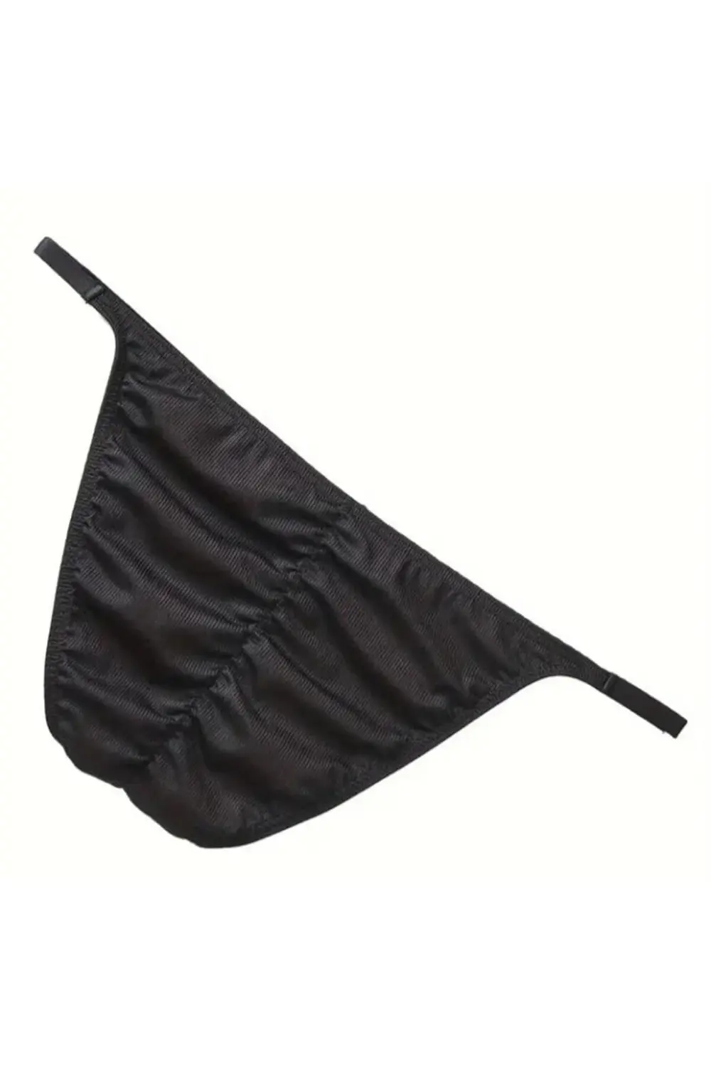 Erkek Siyah Büzgülü Slip İç Giyim