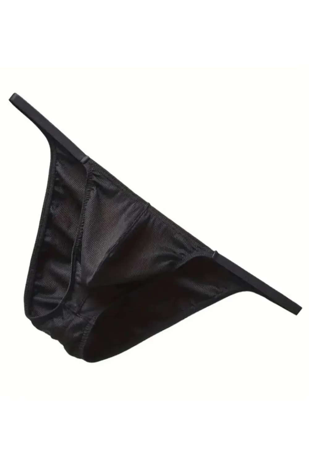 Erkek Siyah Büzgülü Slip İç Giyim