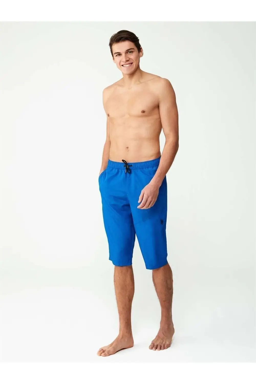 - Erkek Siyah Extra Uzun Deniz Şortu 23002