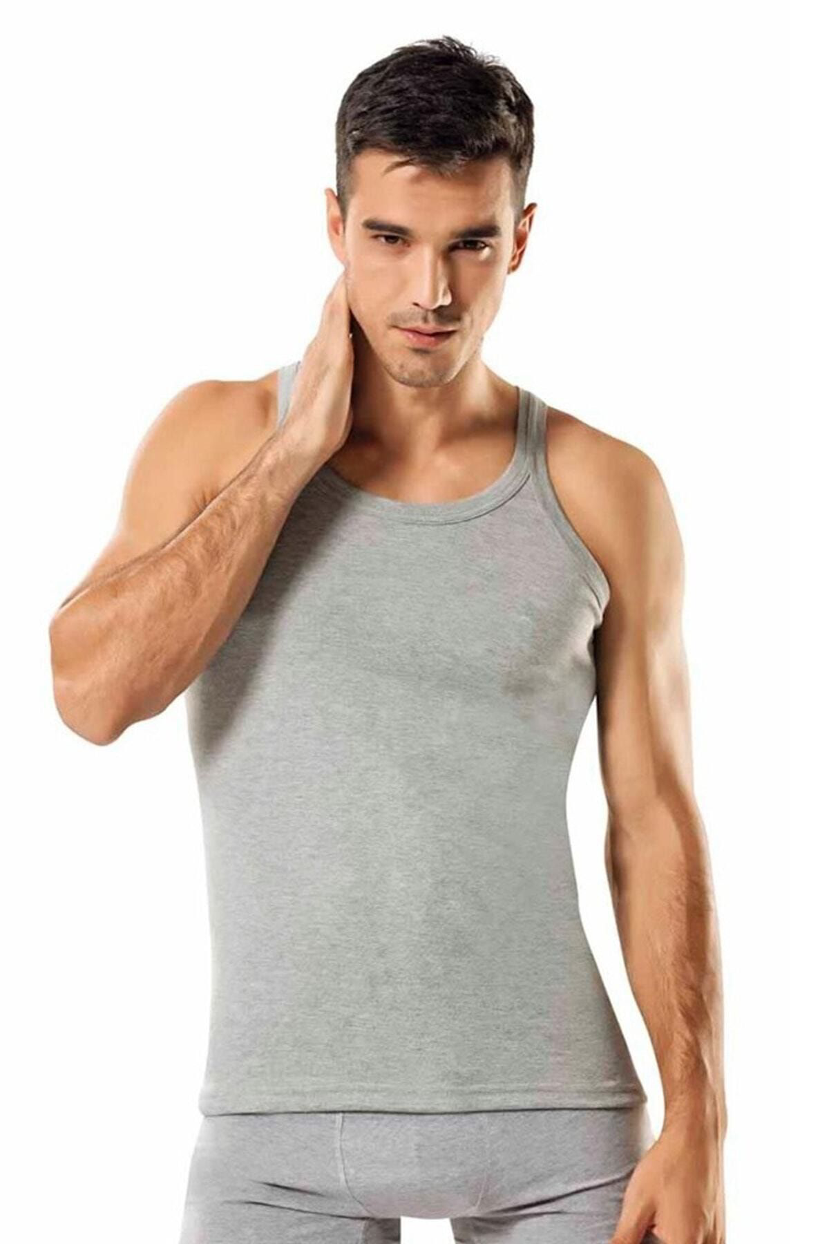 Erkek Siyah İnce Askılı Atlet 3'Lü Paket