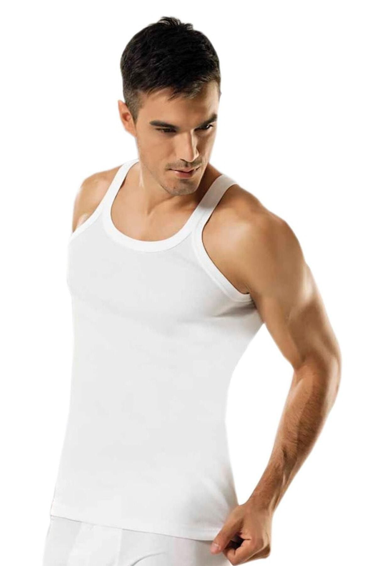 Erkek Siyah İnce Askılı Atlet 3'Lü Paket