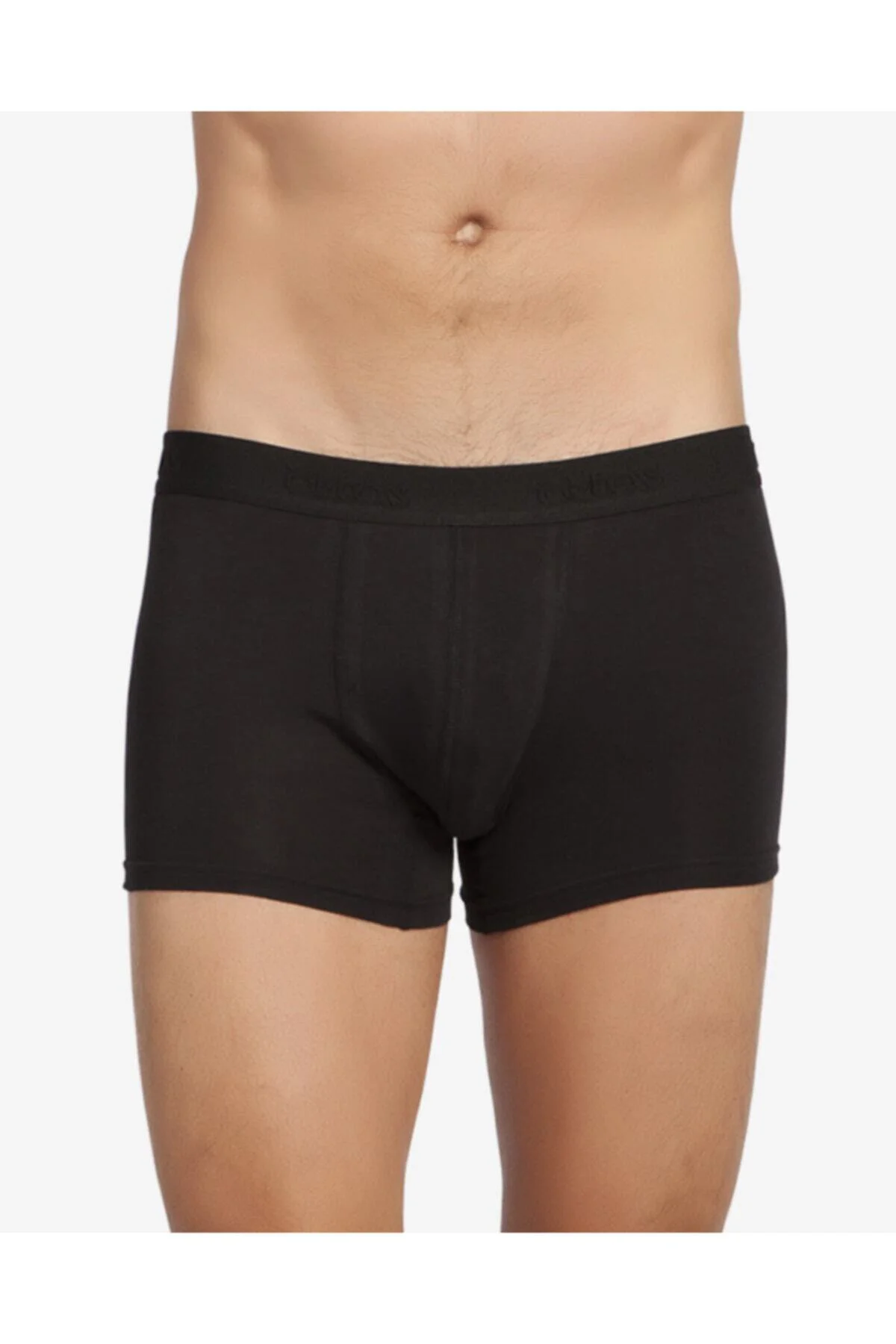 Erkek Siyah Likralı Boxer 1709-a